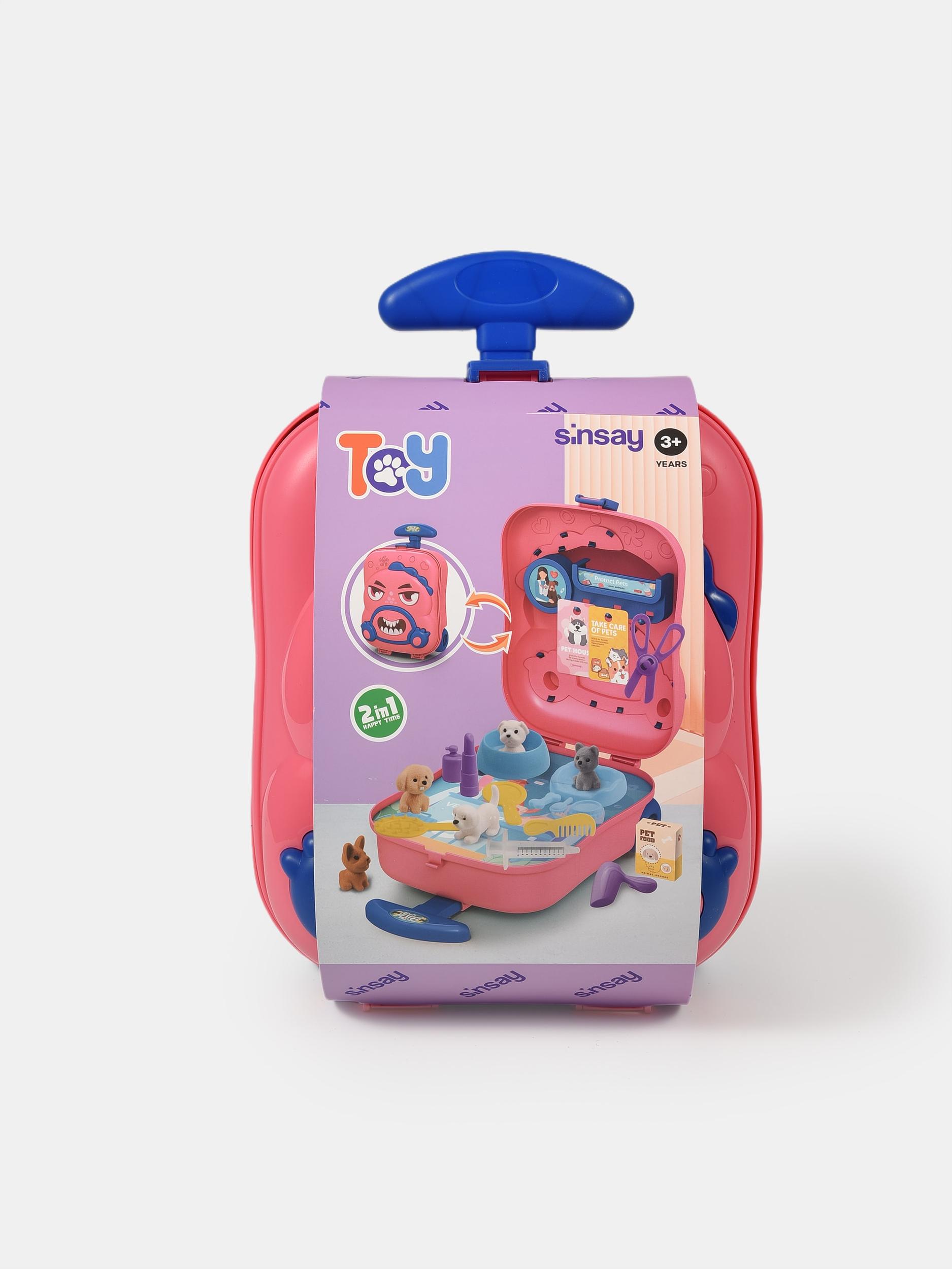Sinsay - Hračka – Sada na starostlivosť o zvieratko - ružová