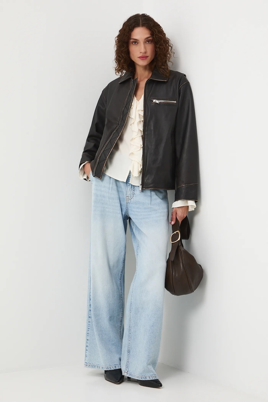 Kožená motorkárska bunda Medicine