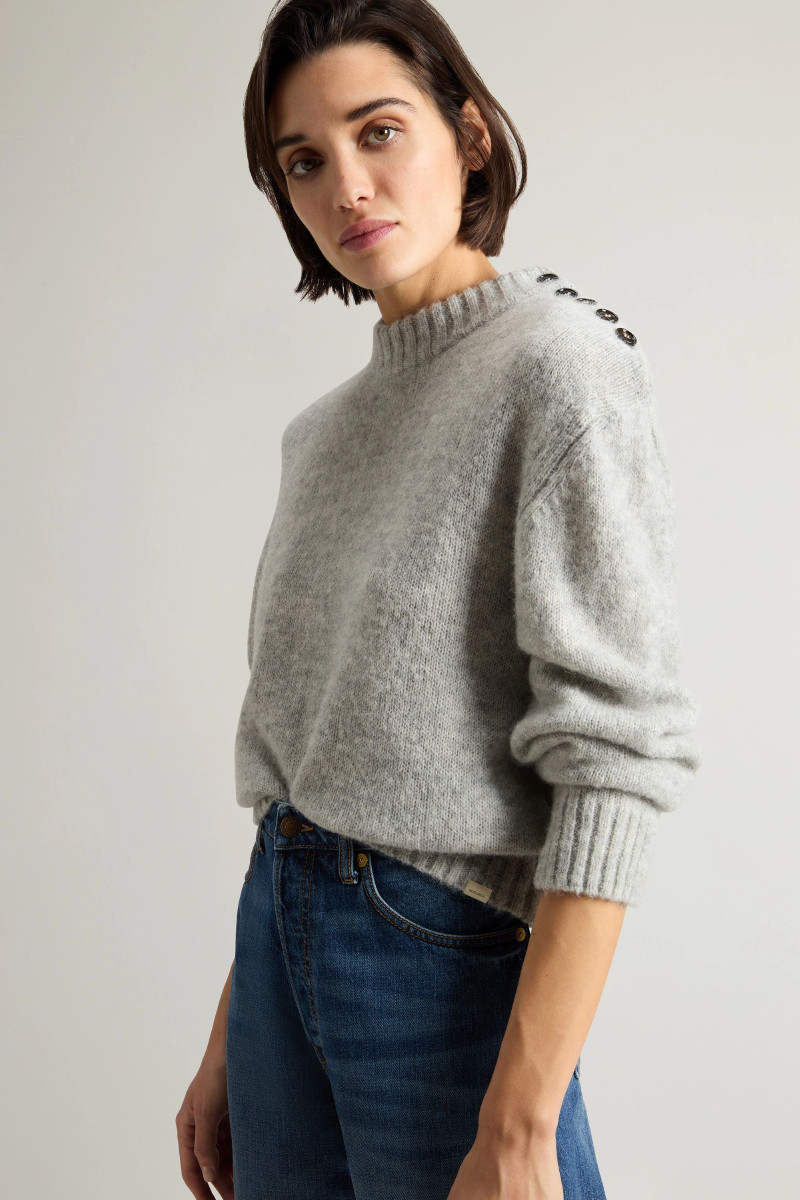 SVETER WOOLRICH BABY ALPACA CREWNECK