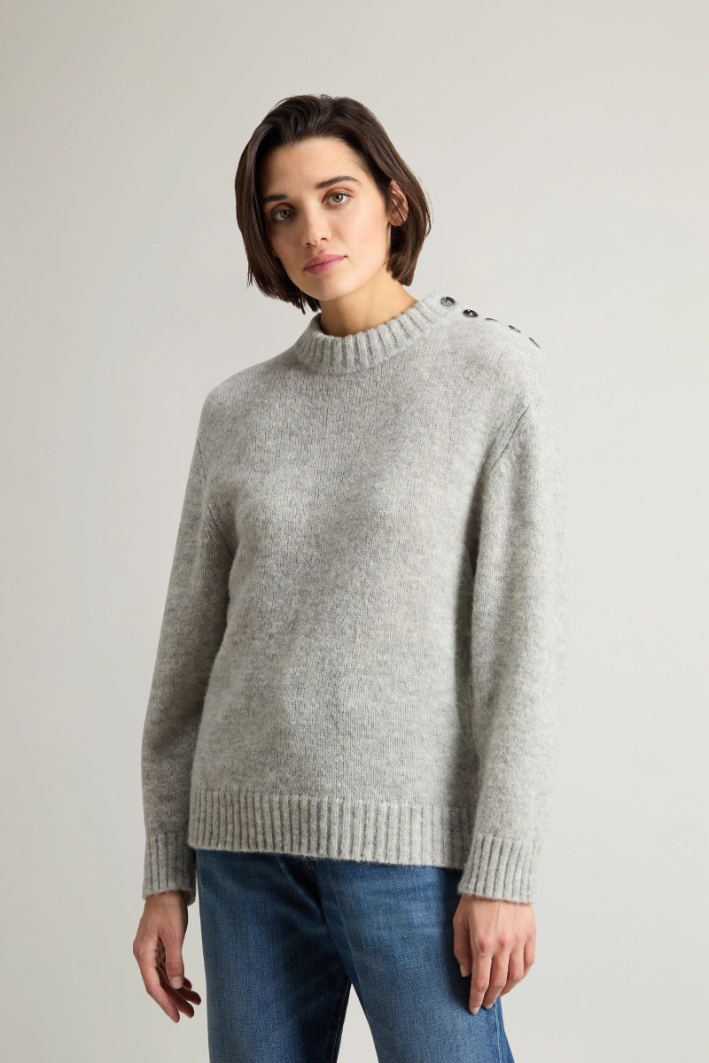 SVETER WOOLRICH BABY ALPACA CREWNECK