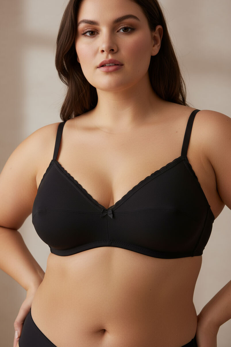 Glara Elegantná bavlnená podprsenka