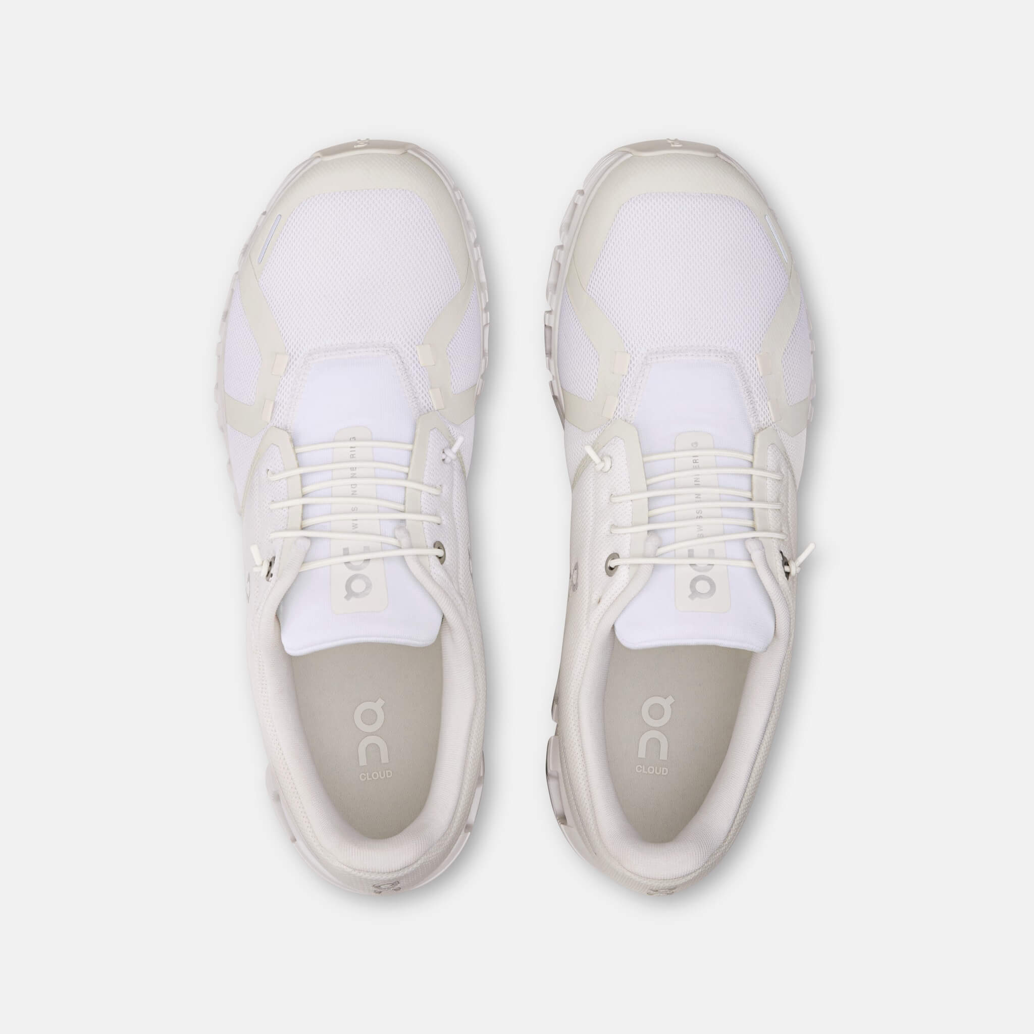 Pánske biele voľnočasové tenisky On Cloud 6