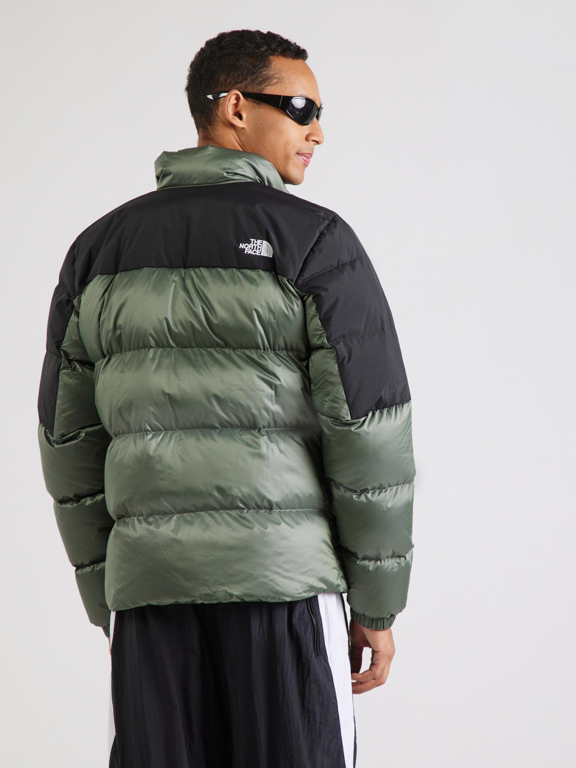 THE NORTH FACE Outdoorová bunda 'DIABLO' farby bahna / čierna / biela