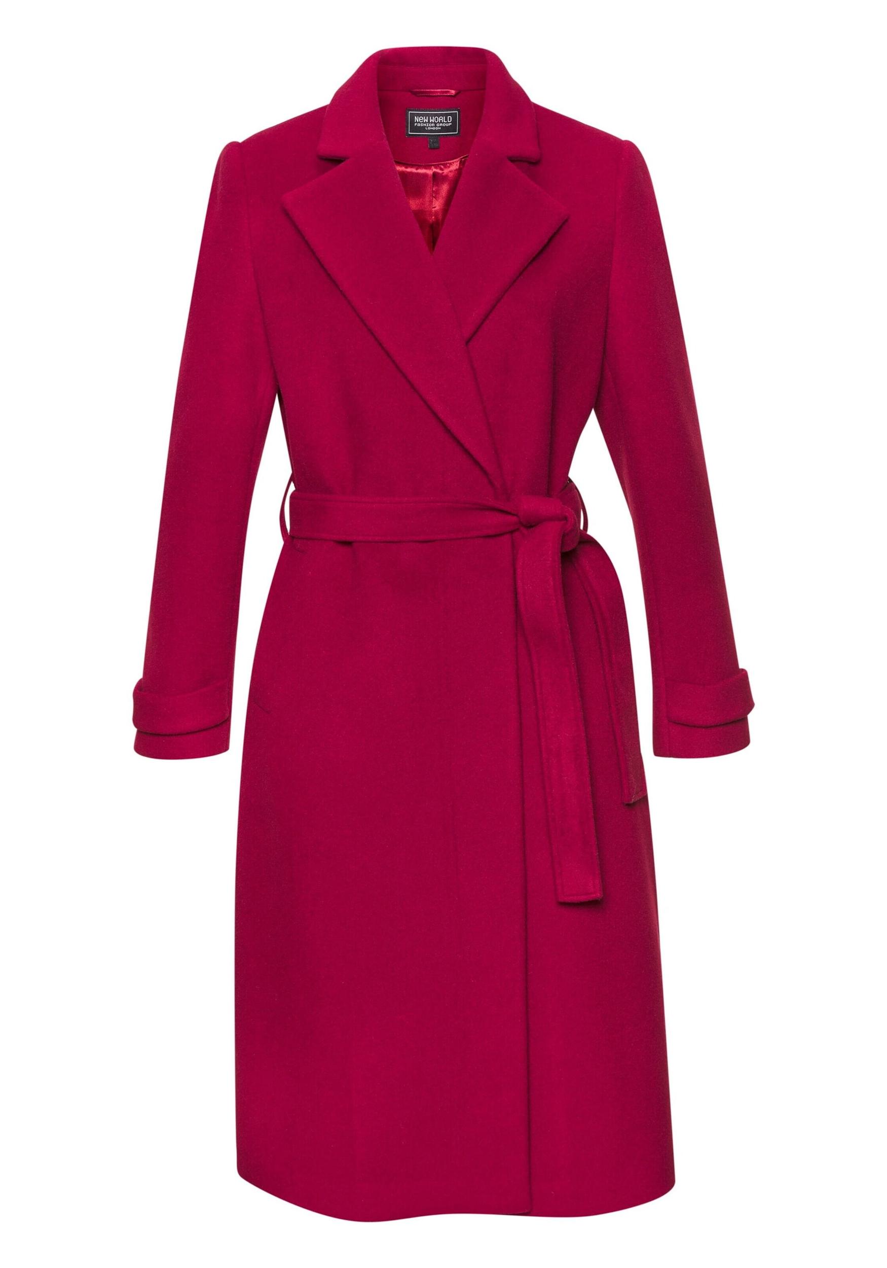 LASCANA Prechodný kabát bordová