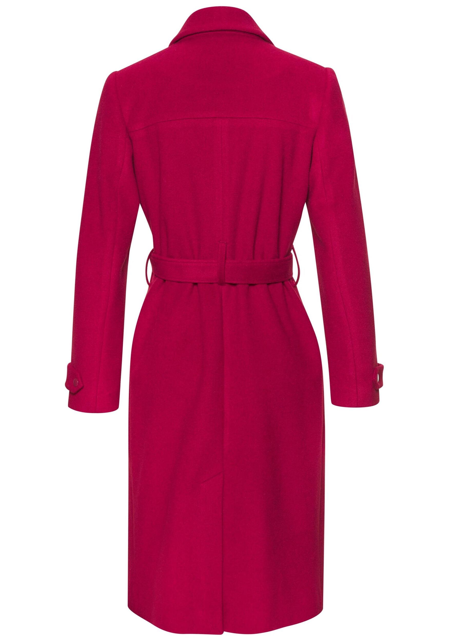 LASCANA Prechodný kabát bordová