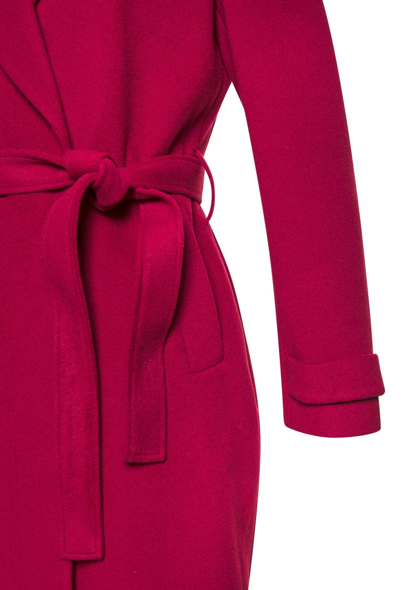 LASCANA Prechodný kabát bordová