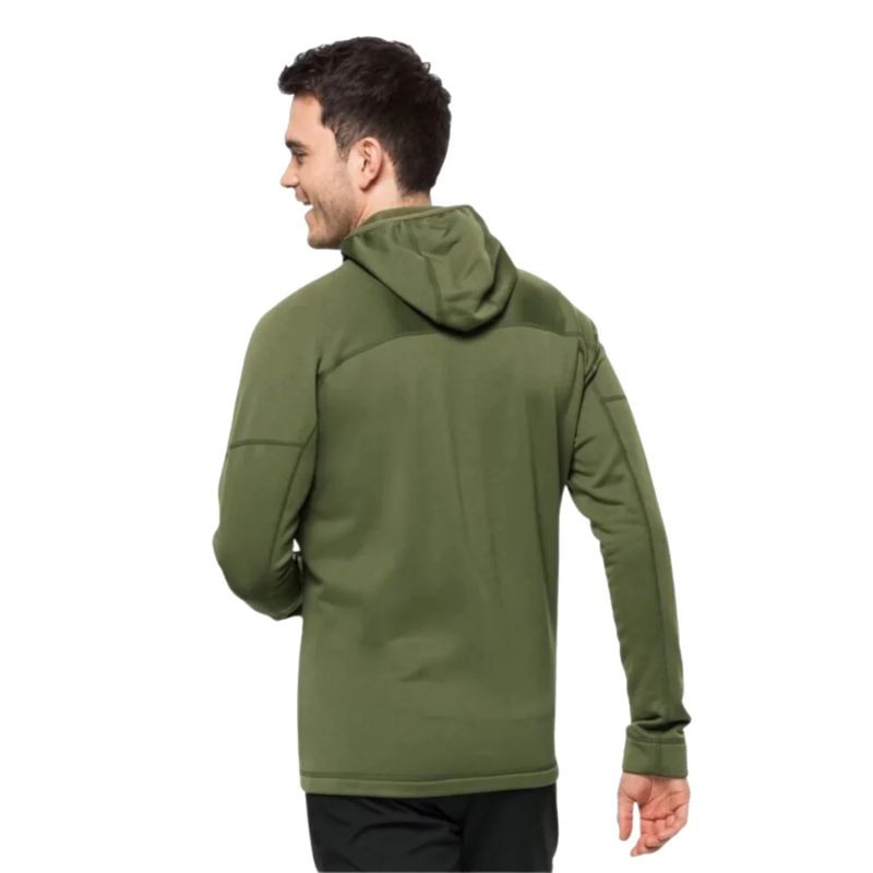 Jack Wolfskin Mikina s kapucňou Hirschberg Hooded FZ M 1710881-4129 pánska