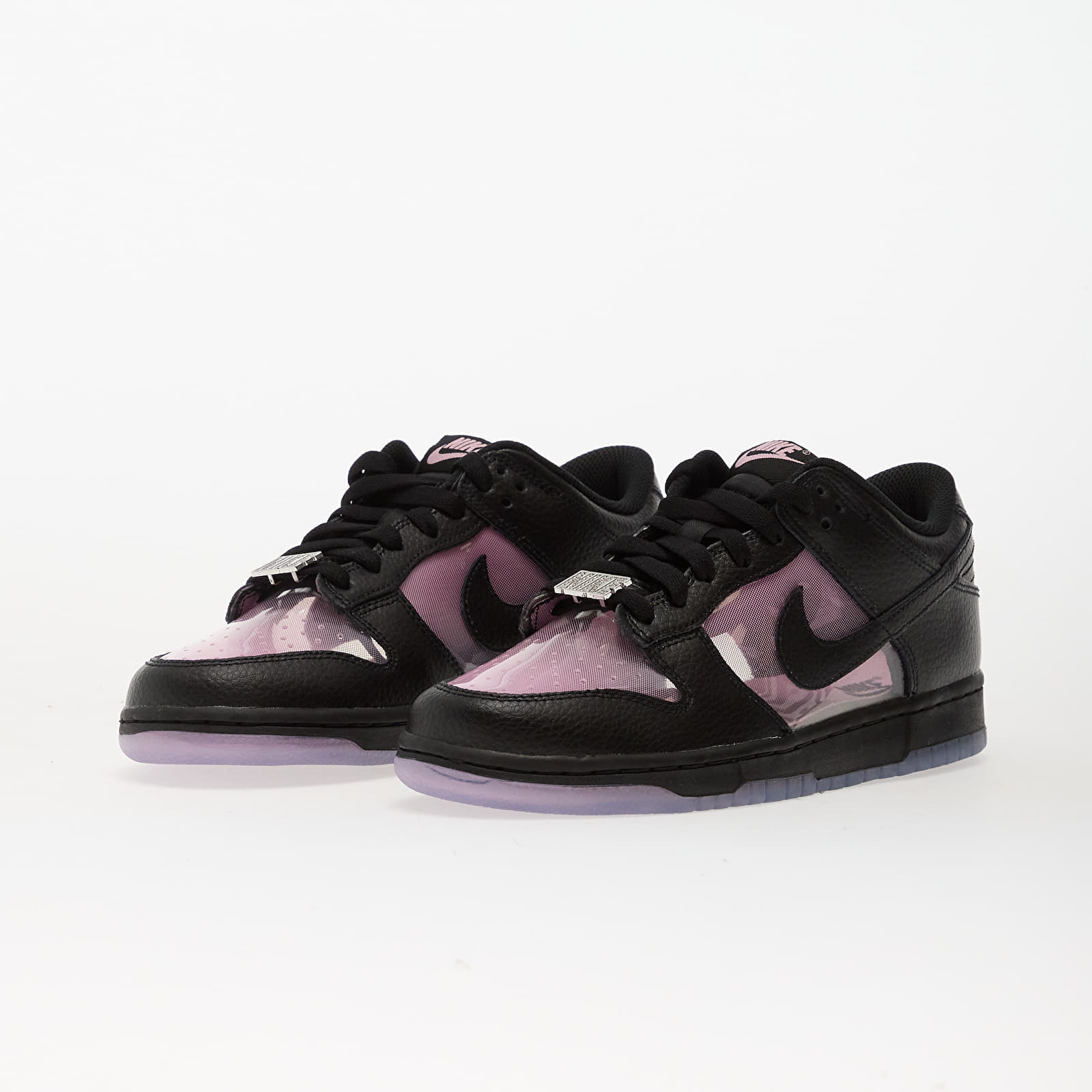 Nike Dunk Low Retro Prm Pink Rise/ Black-Black