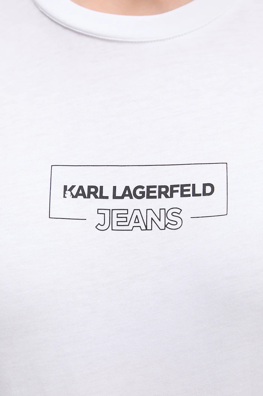 Bavlnené tričko Karl Lagerfeld Jeans