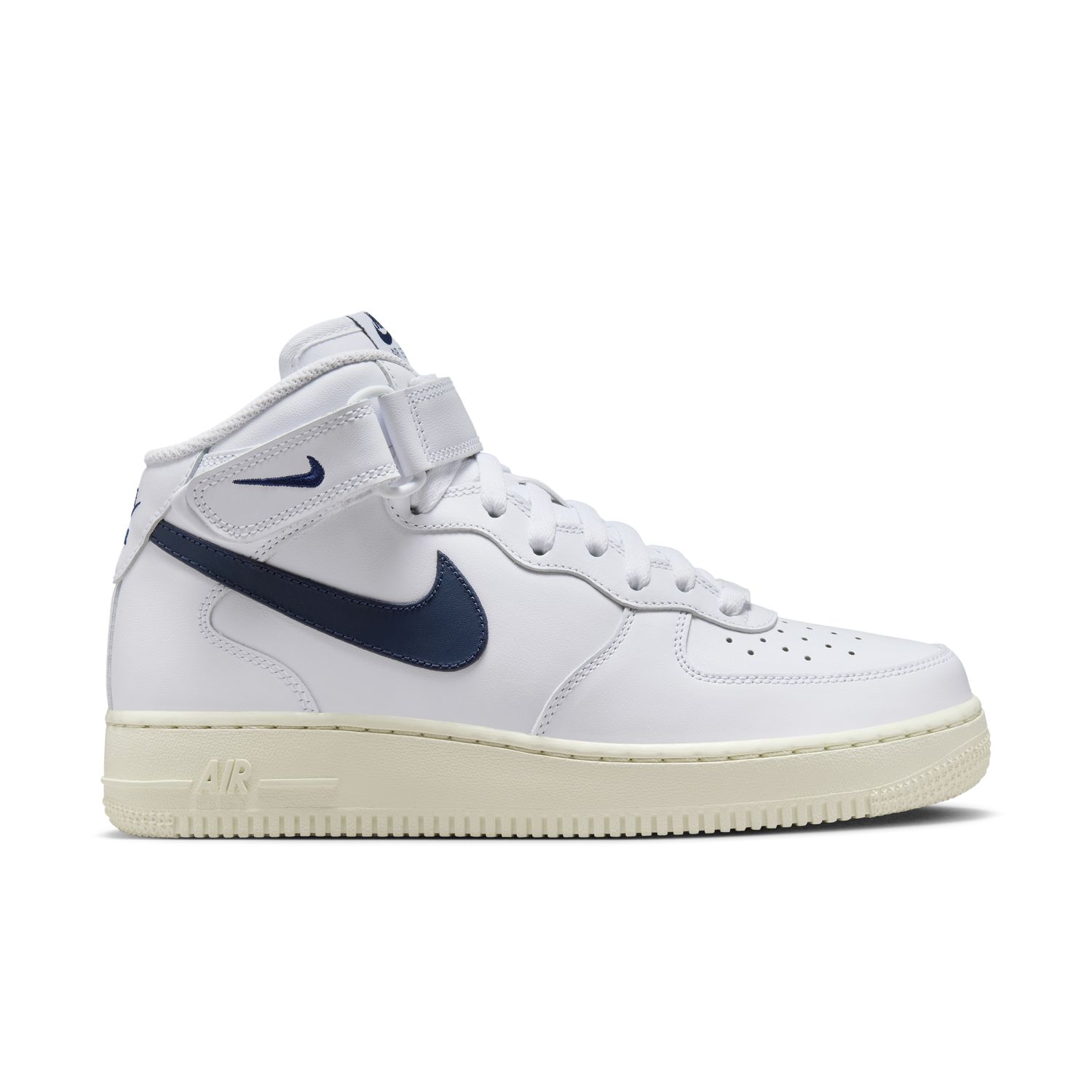 Nike Air Force 1 '07 Mid "White Midnight Navy" Wmns - Dámske - Tenisky Nike - Biele - DD9625-105