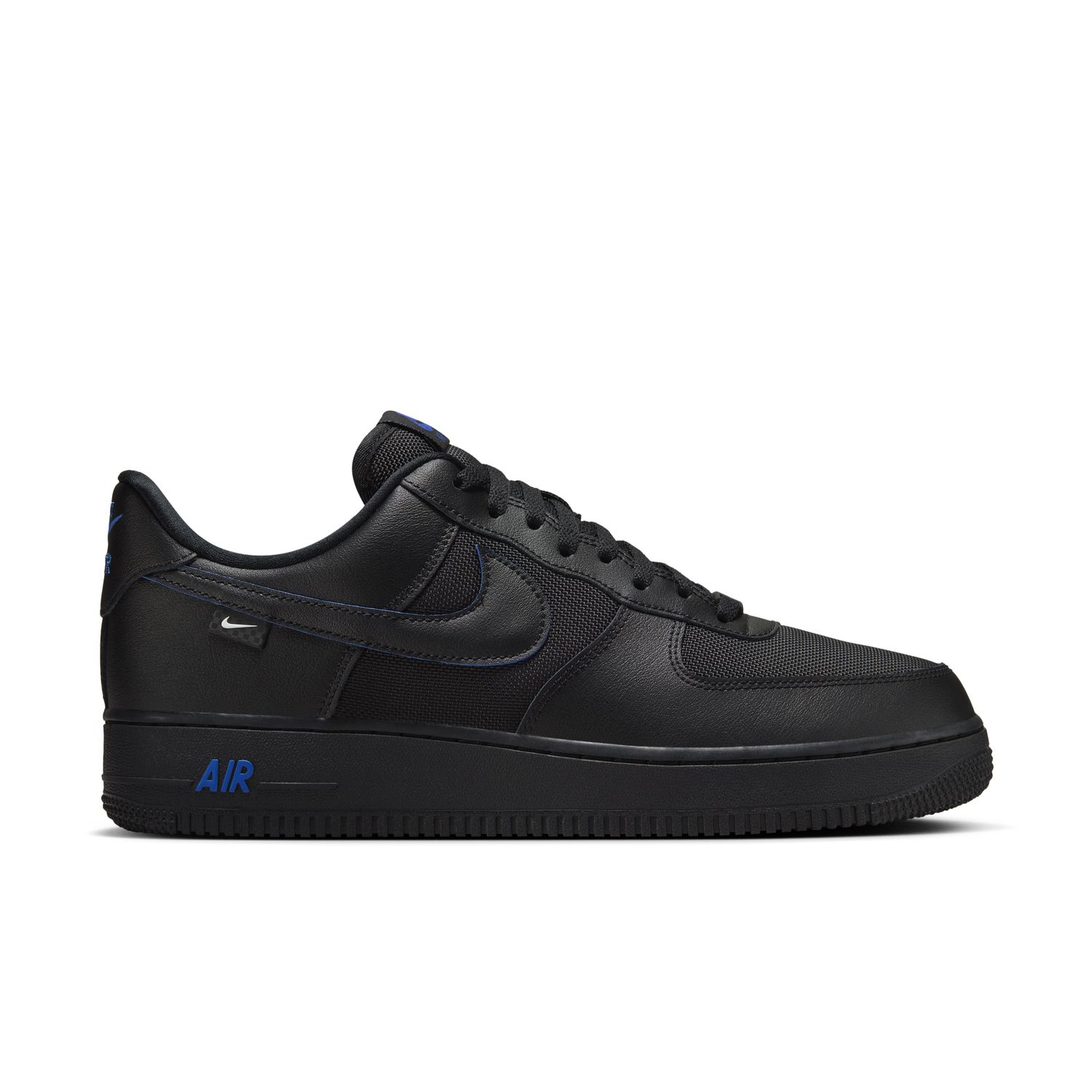 Nike Air Force 1 '07 "Black Astronomy Blue" - Pánske - Tenisky Nike - Čierne - HM9605-001