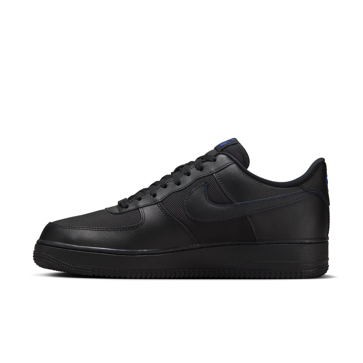 Nike Air Force 1 '07 "Black Astronomy Blue" - Pánske - Tenisky Nike - Čierne - HM9605-001