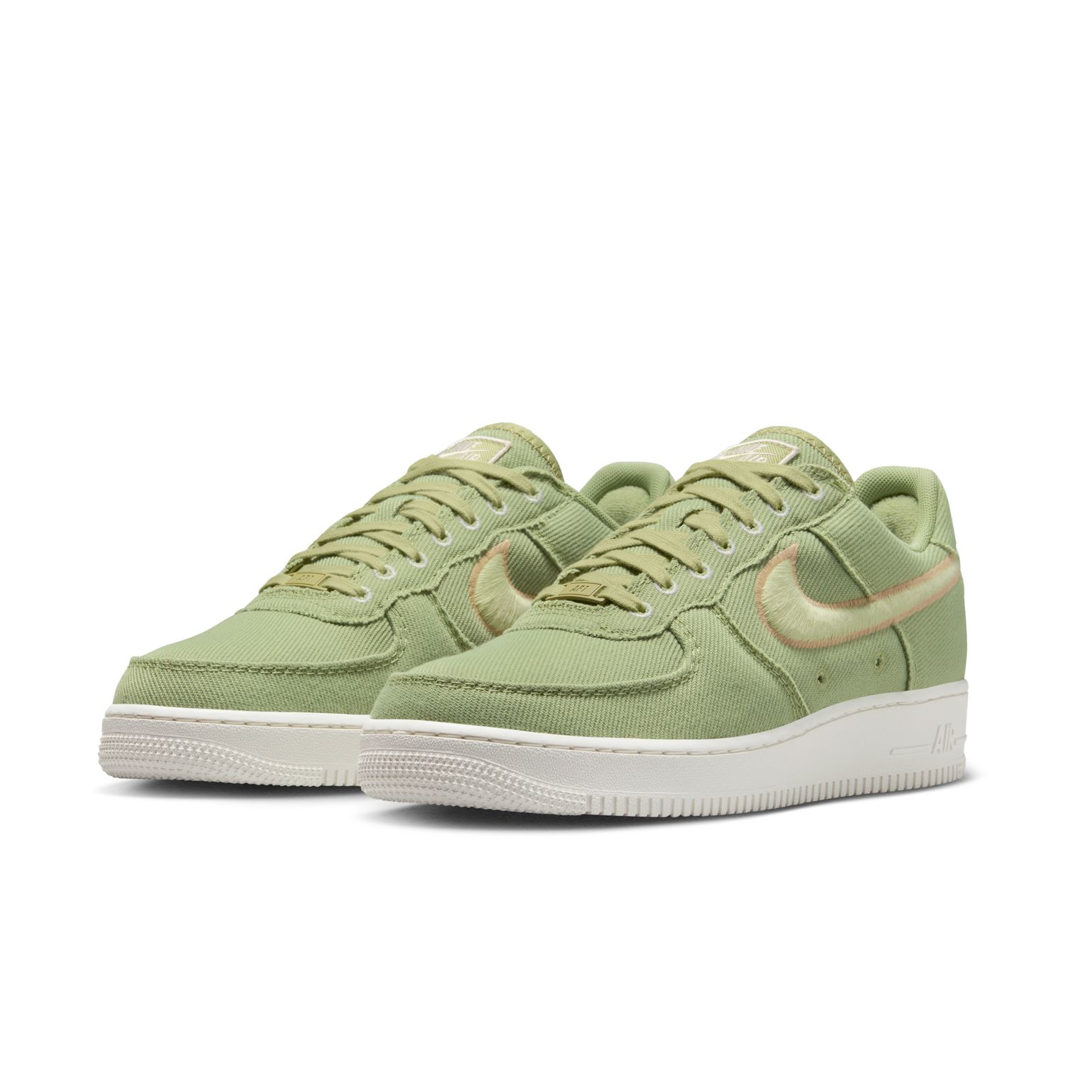Nike Air Force 1 Low Canvas "Dusty Olive" - Pánske - Tenisky Nike - Zelené - HV1204-300
