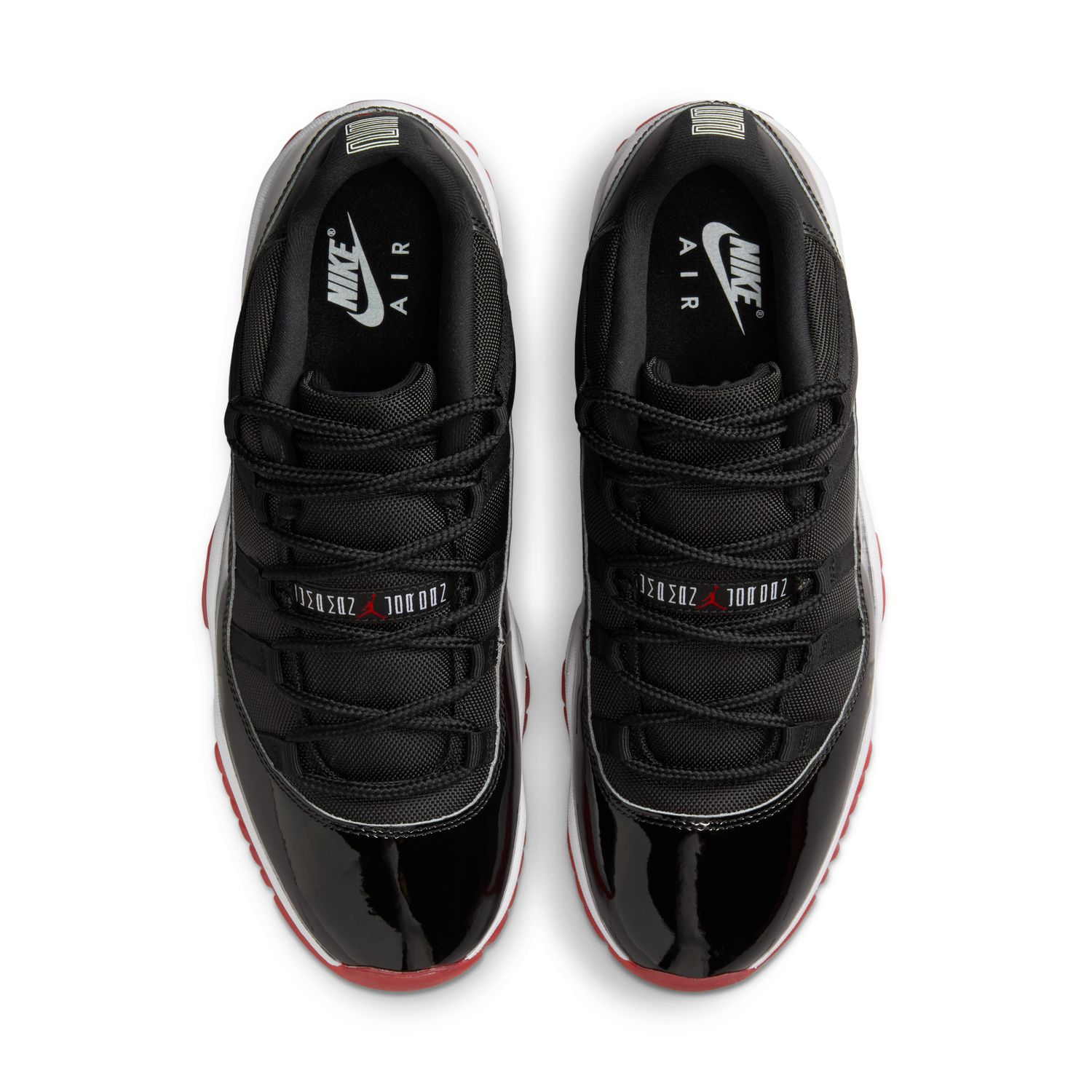 Air Jordan 11 Retro Low "Bred" - Pánske - Tenisky Jordan - Čierne - FV5104-006