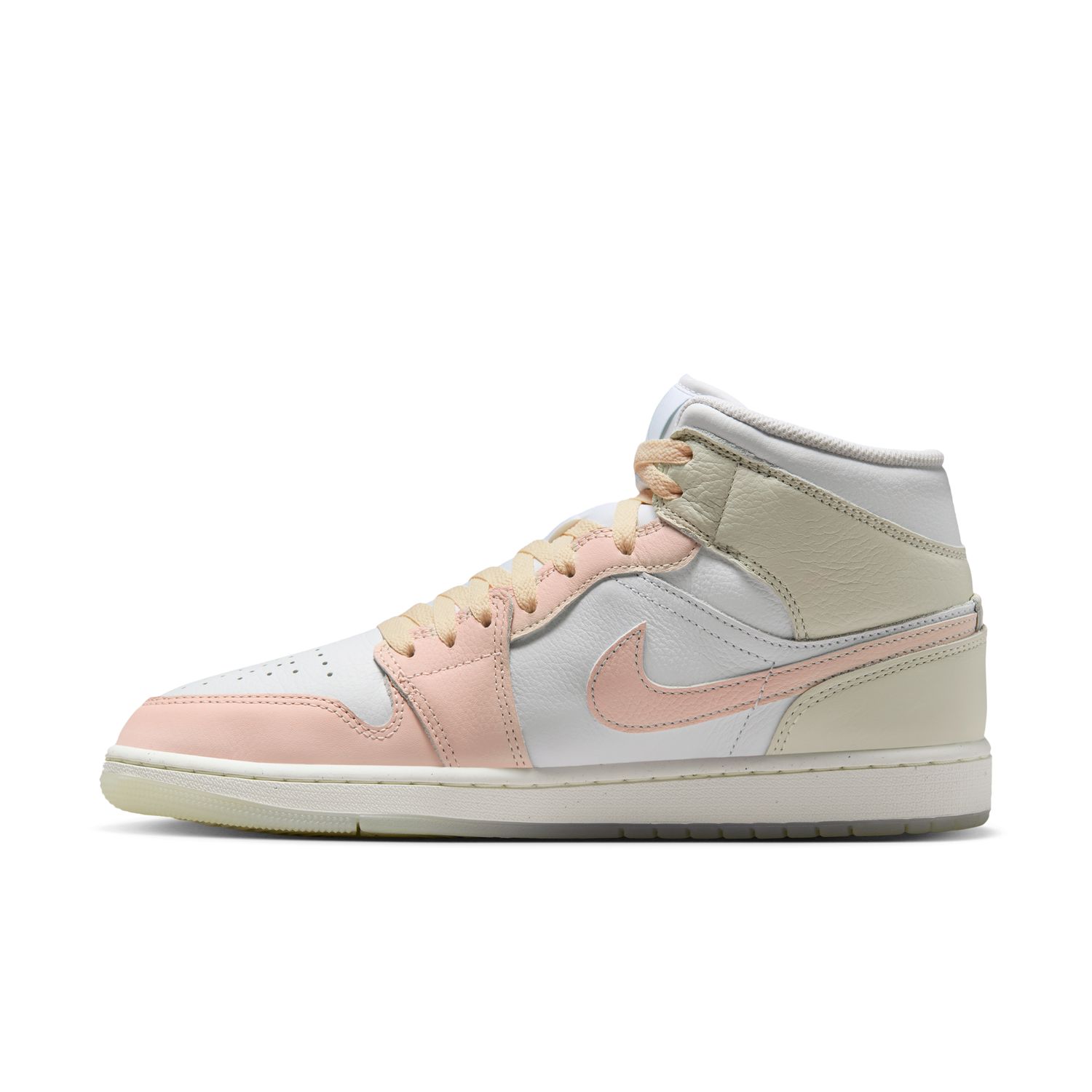 Air Jordan 1 Mid SE "White Guava Ice" - Pánske - Tenisky Jordan - Biele - HJ6654-100