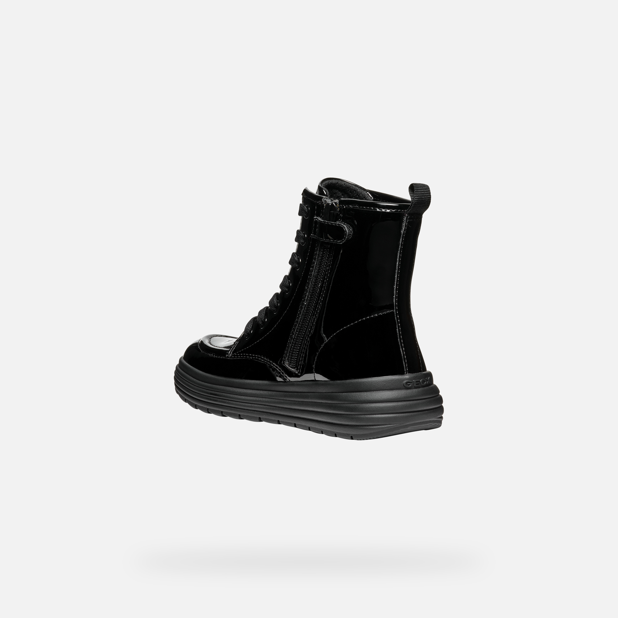 Black Girls Ankle Boots Geox Phaolae - Girls