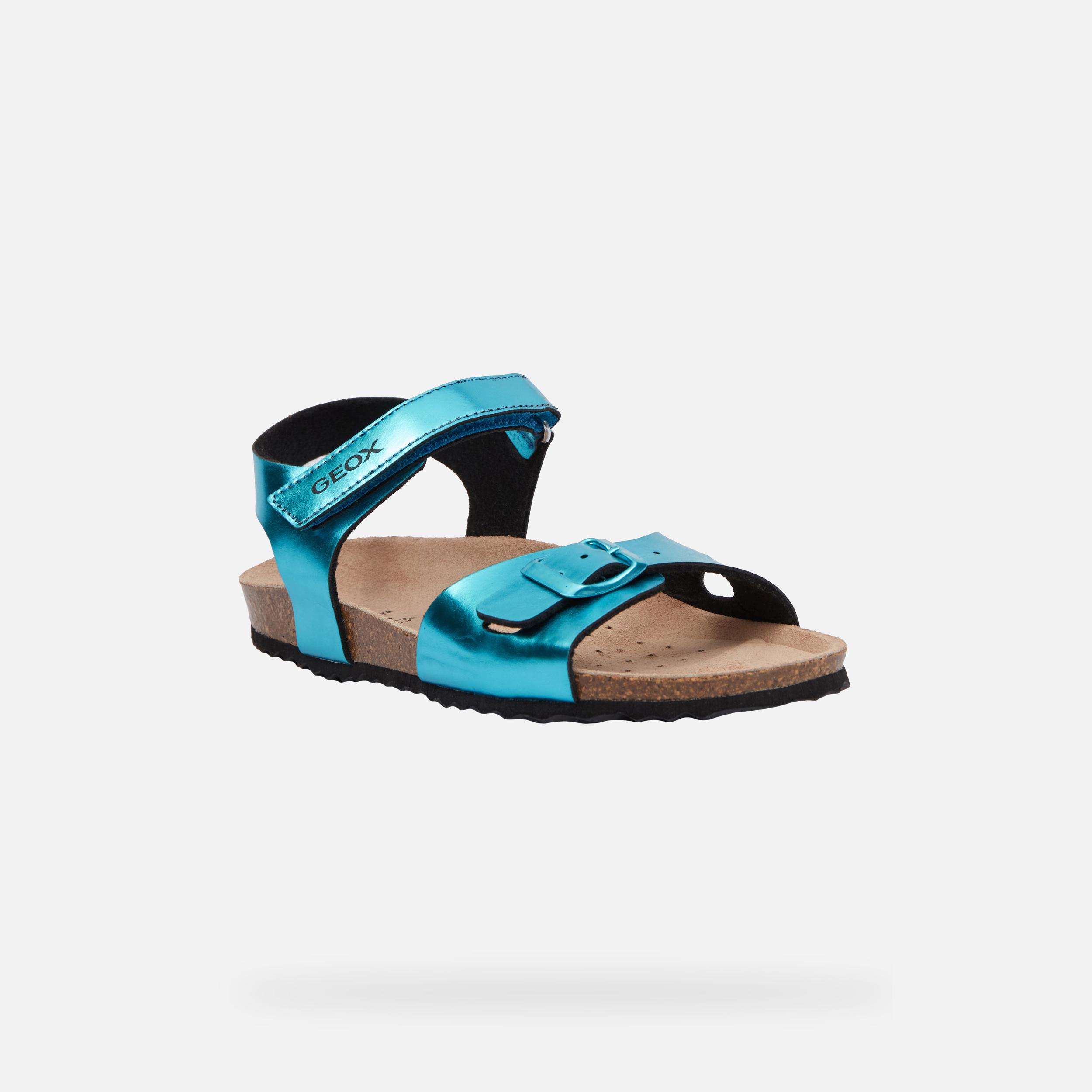 Blue Girls' Sandals Geox Adriel - Girls