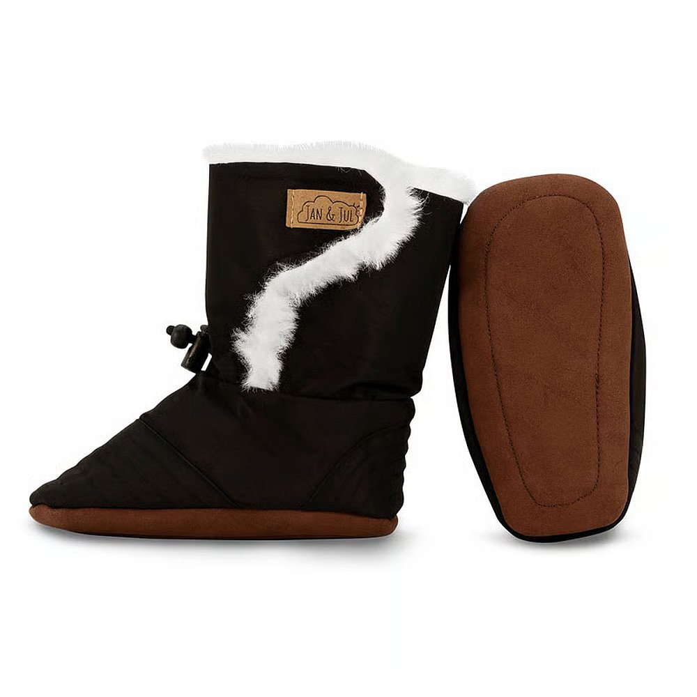 Jan & Jul Zateplené capáčky na zimu / Stay-Put Winter Booties / BSW-BLK Black