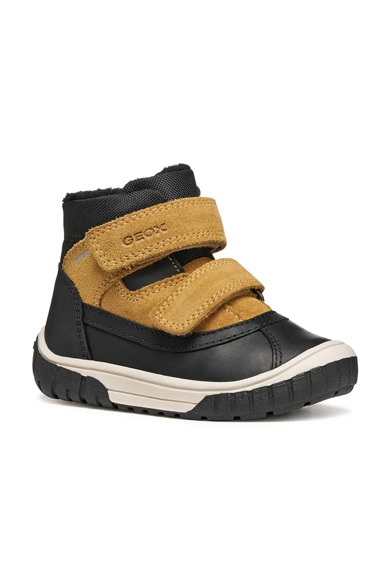 Detské zimné kožené topánky Geox OMAR