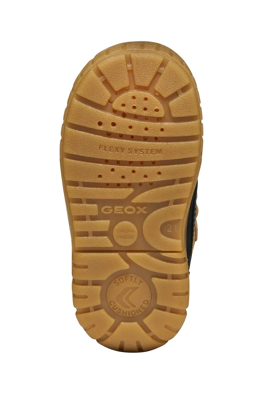 Detské zimné kožené topánky Geox OMAR