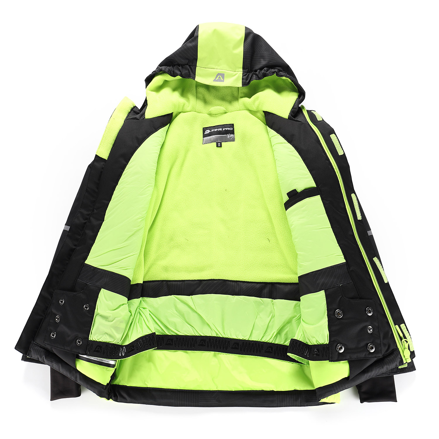 ALPINE PRO - DEARO 2 DETSKÁ LYŽIARSKA BUNDA S MEMBRÁNOU PTX SNOW