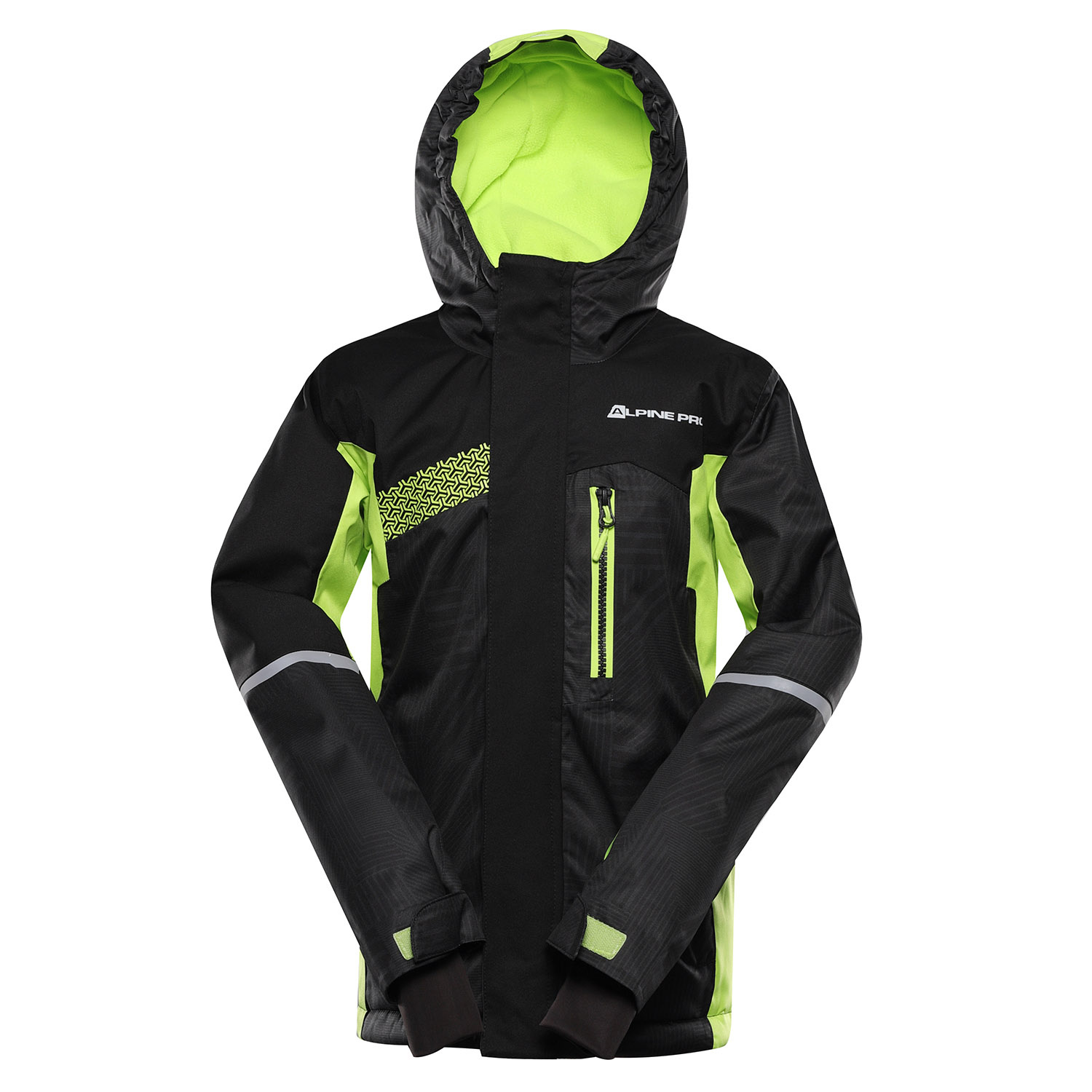 ALPINE PRO - DEARO 2 DETSKÁ LYŽIARSKA BUNDA S MEMBRÁNOU PTX SNOW