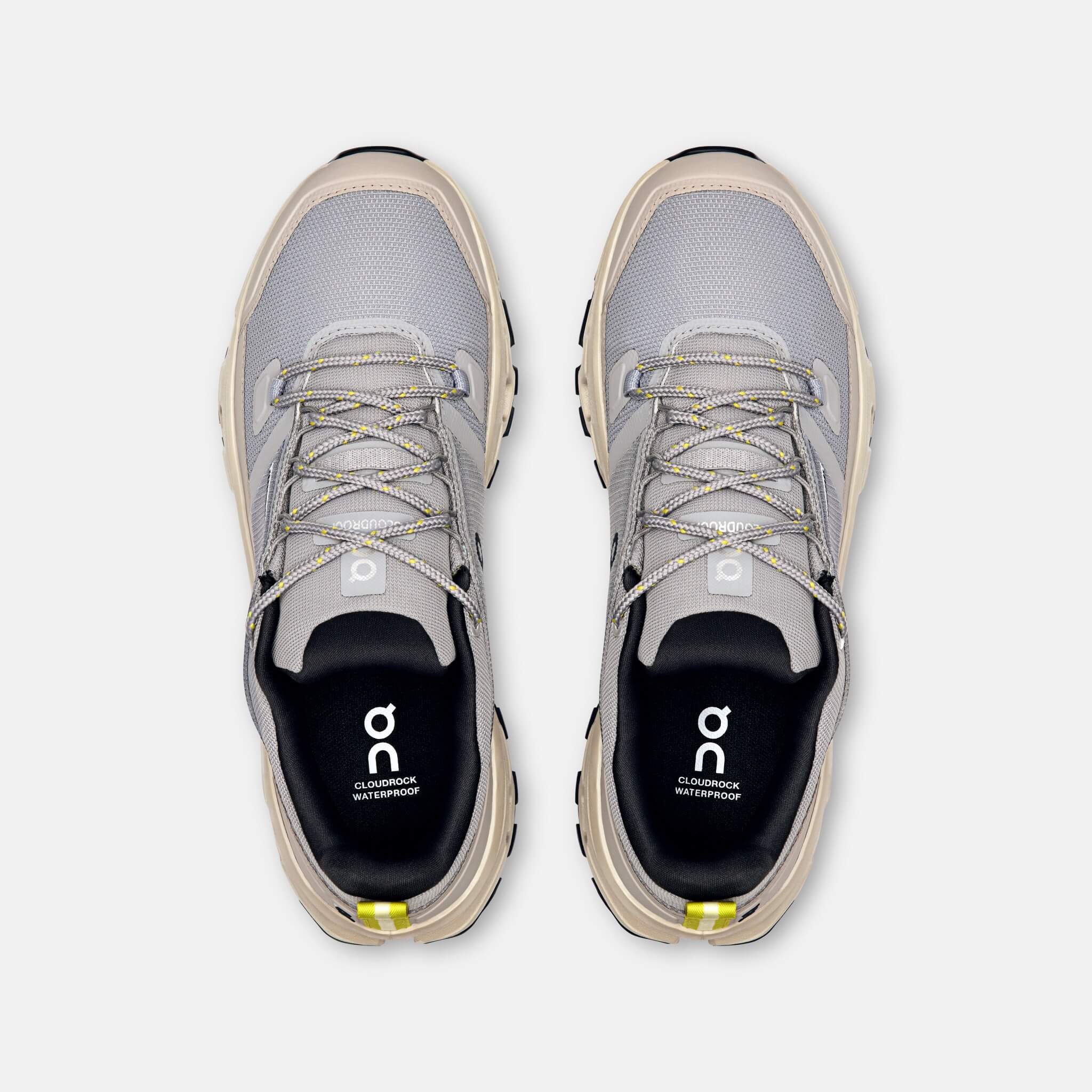 Dámske šedé outdoorové tenisky On Cloudrock Low WP