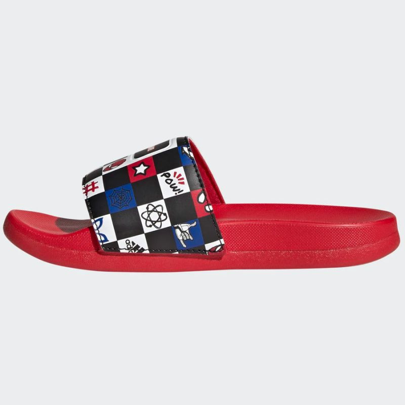Detské papuče Adilette Comfort Spiderman K Jr HP7758 - Adidas