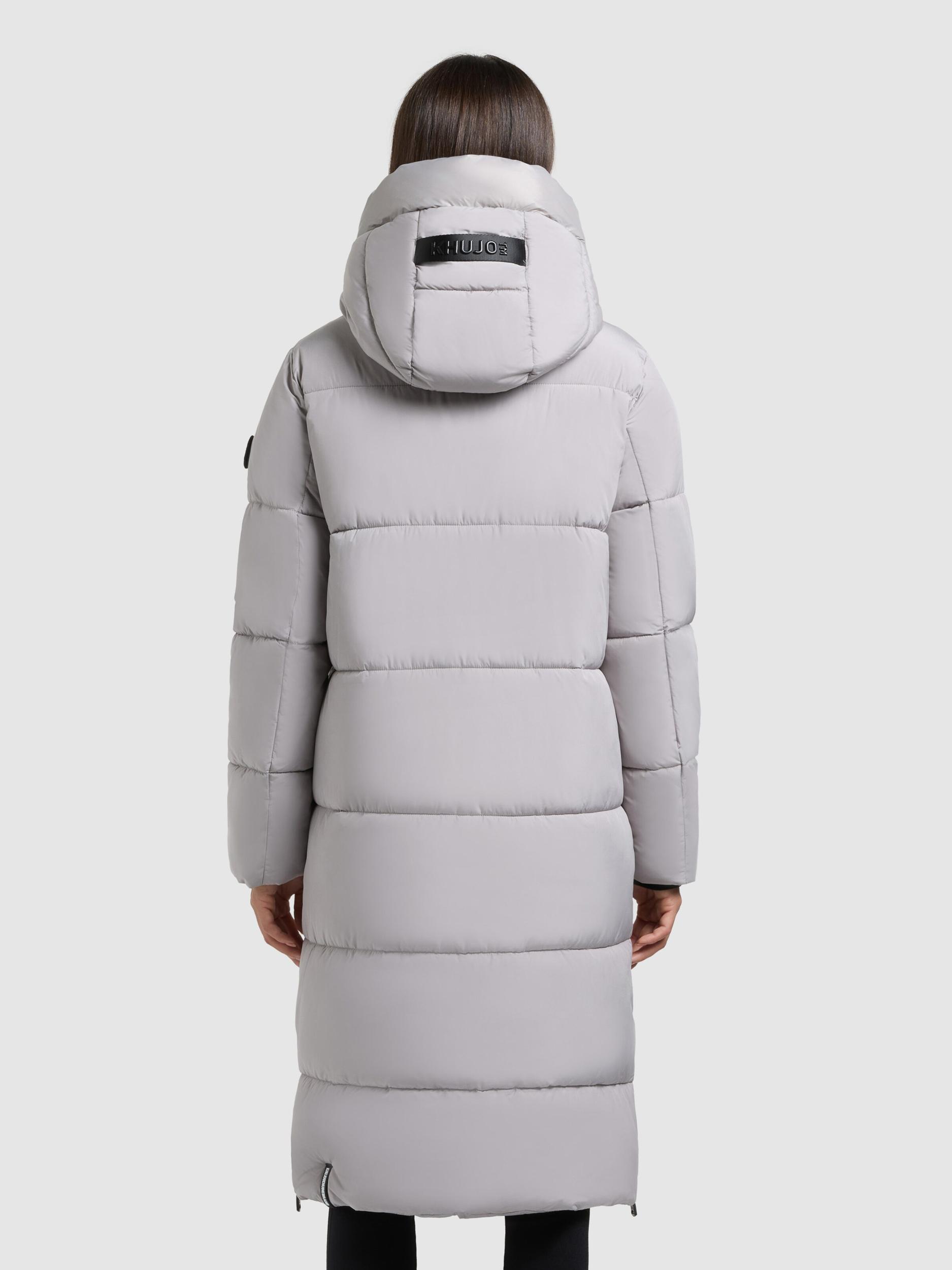 khujo Zimný kabát 'Nalu' svetlosivá