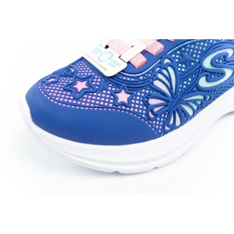 Detská športová obuv Skechers Jumpsters pre dievčatá lesklá
