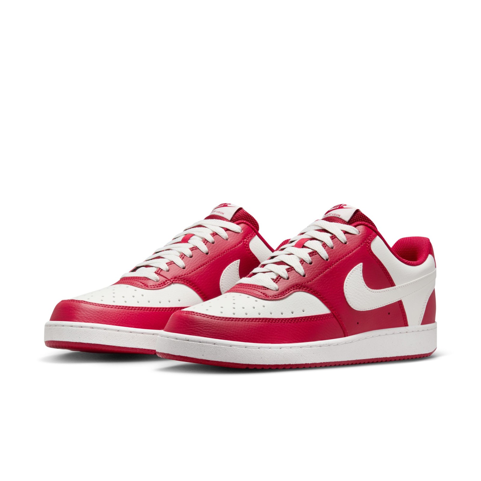 Nike Court Vision Low GYM RED/SUMMIT WHITE 600