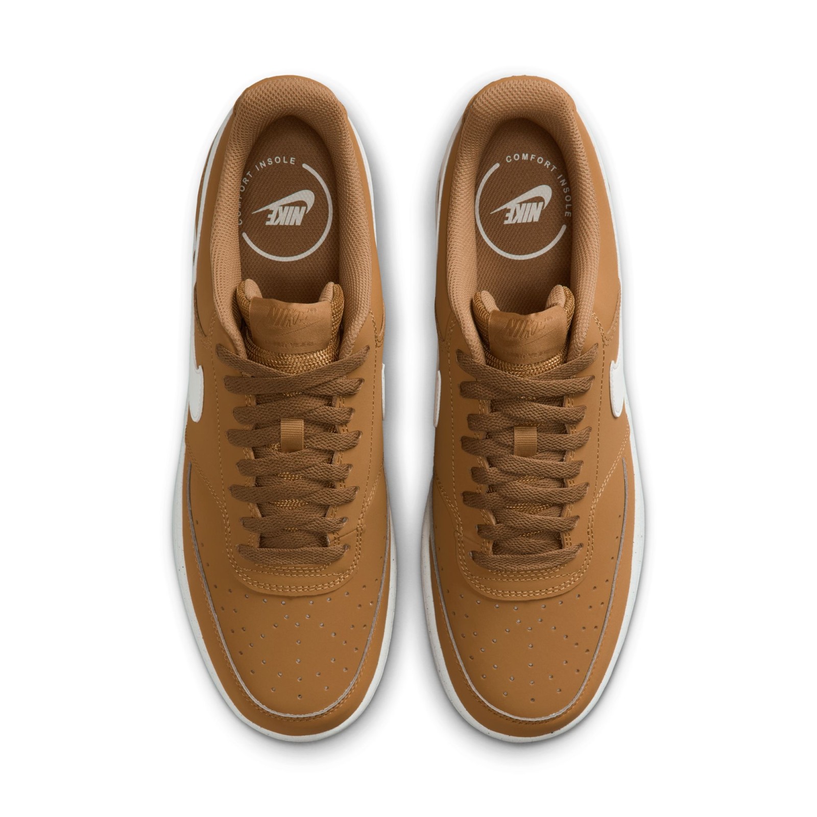 Nike Court Vision Low Premium Shoes WHEAT/SAIL 700