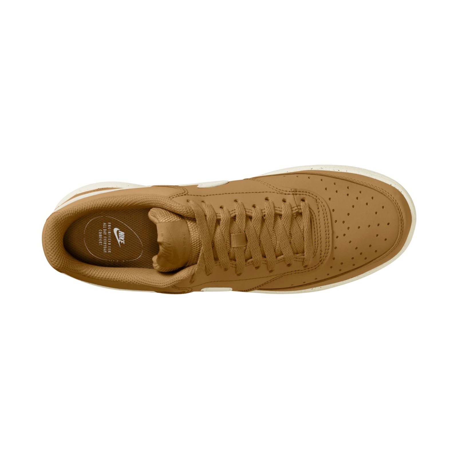 Nike Court Vision Low Premium Shoes WHEAT/SAIL 700