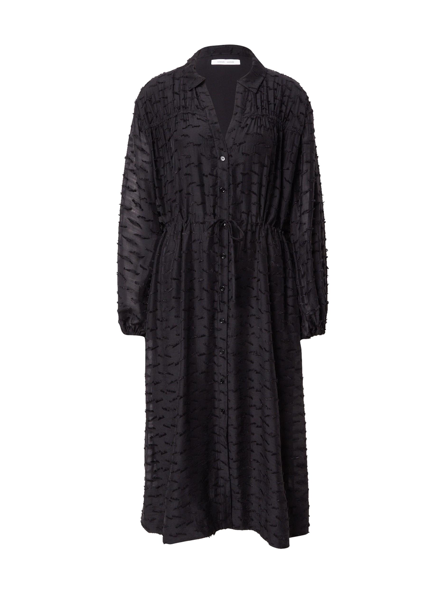 Samsøe Samsøe Košeľové šaty 'Manarola' čierna