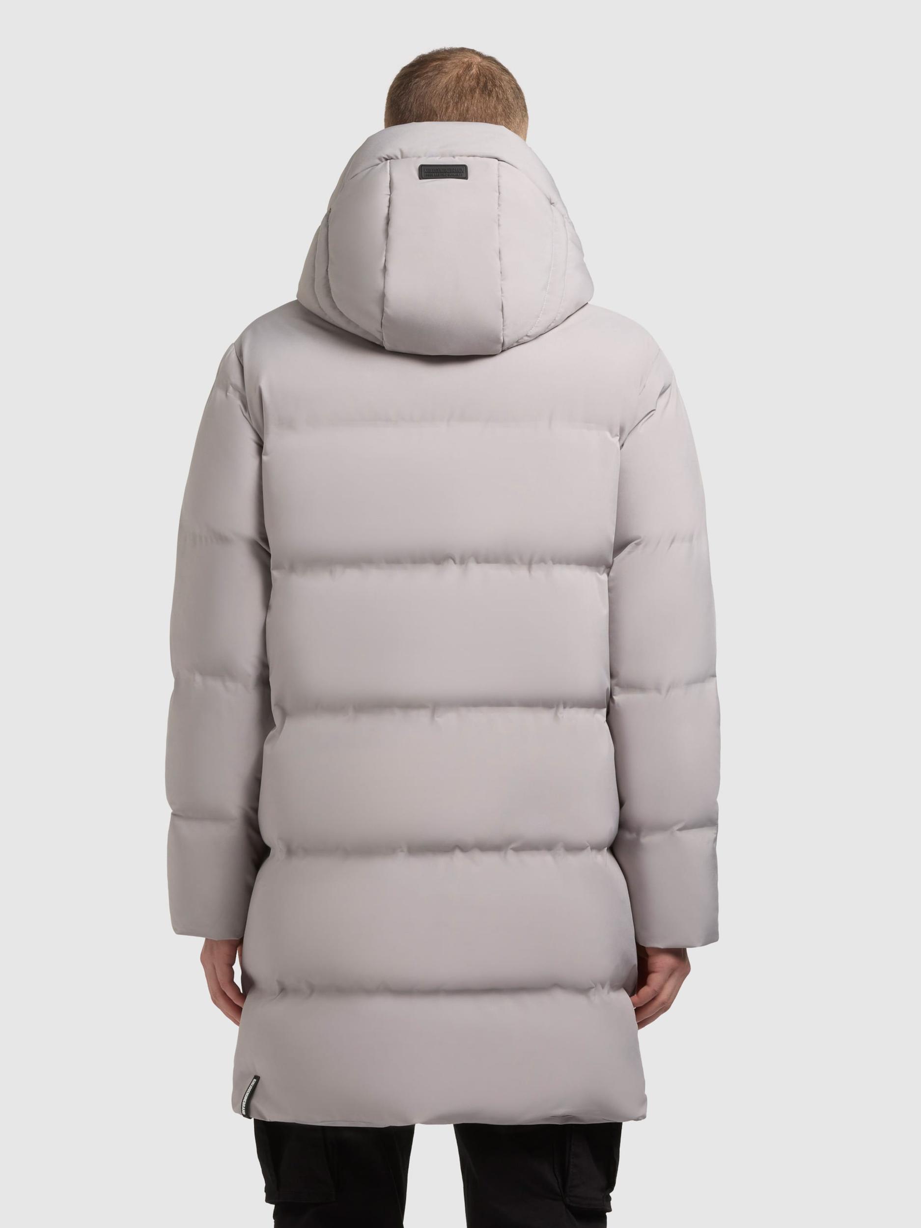 khujo Zimný kabát 'Stank3 ' svetlosivá