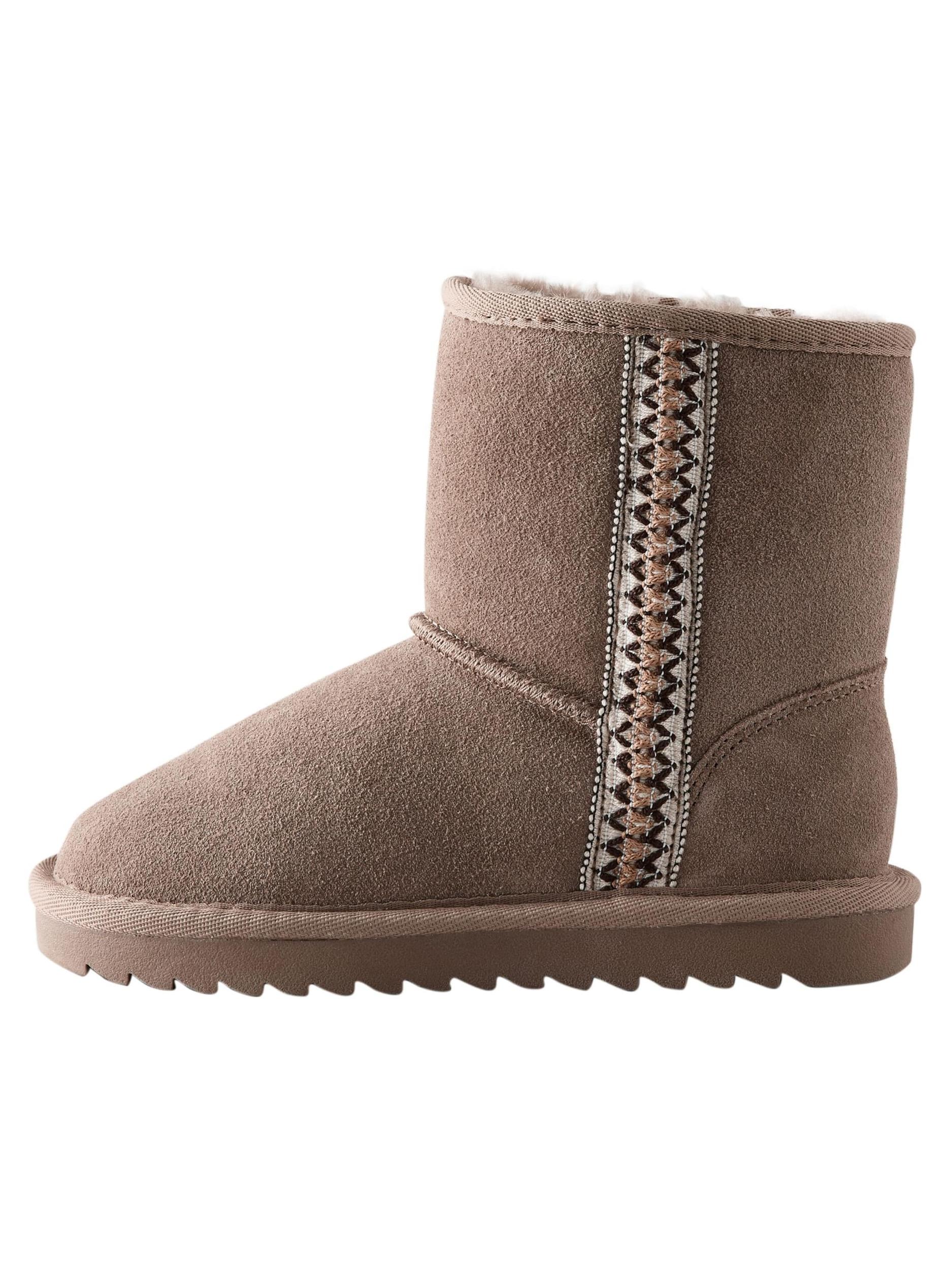 Next Čižmy hnedá / karamelová / tmavohnedá / biela