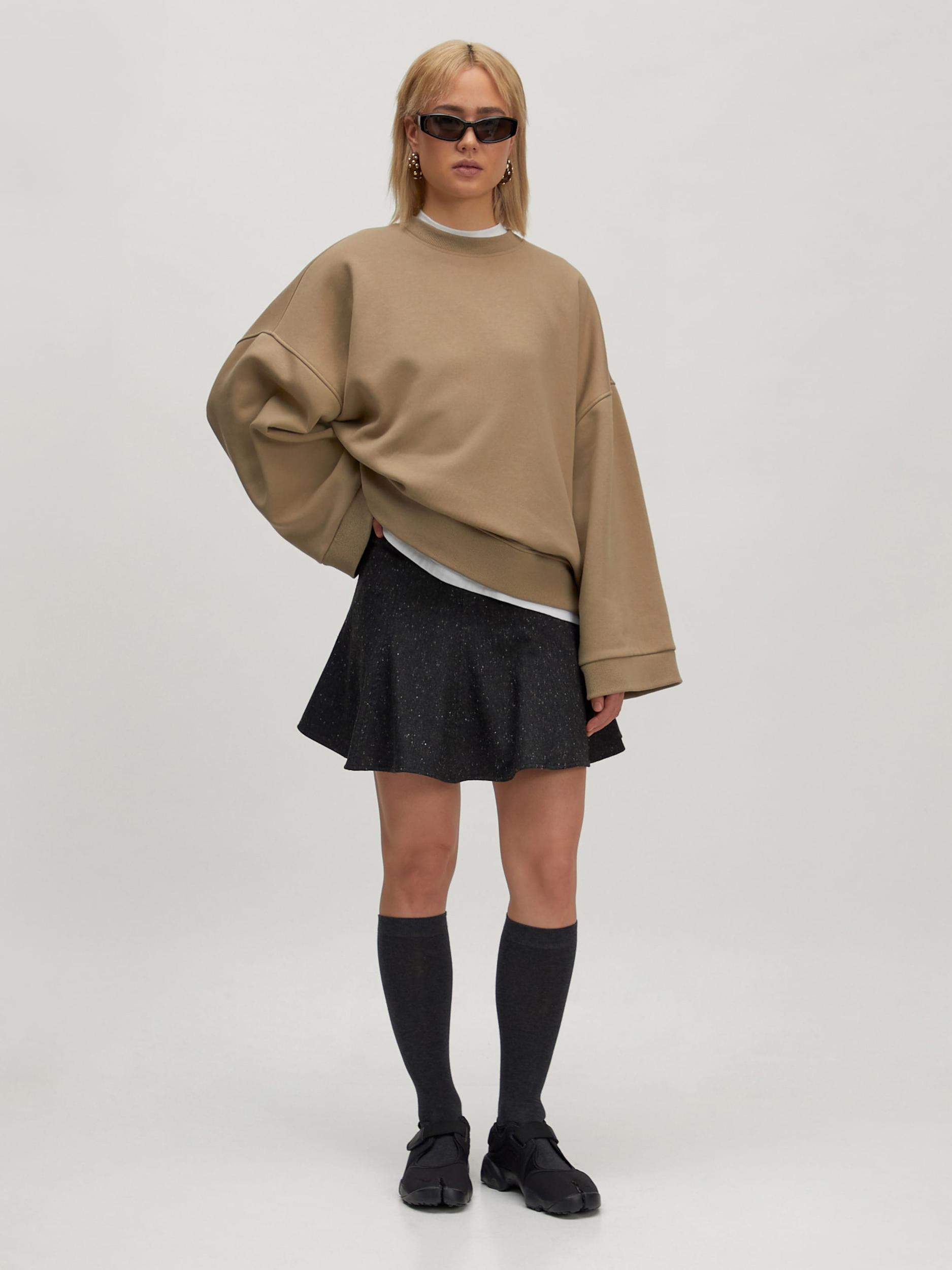 EDITED Mikina 'Etta' béžová