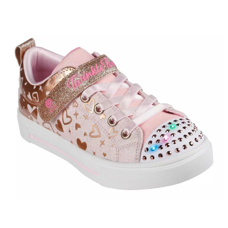 Topánky Skechers S Lights Twinkle Sparks Heather Charm Jr 314787L-LPRG LT