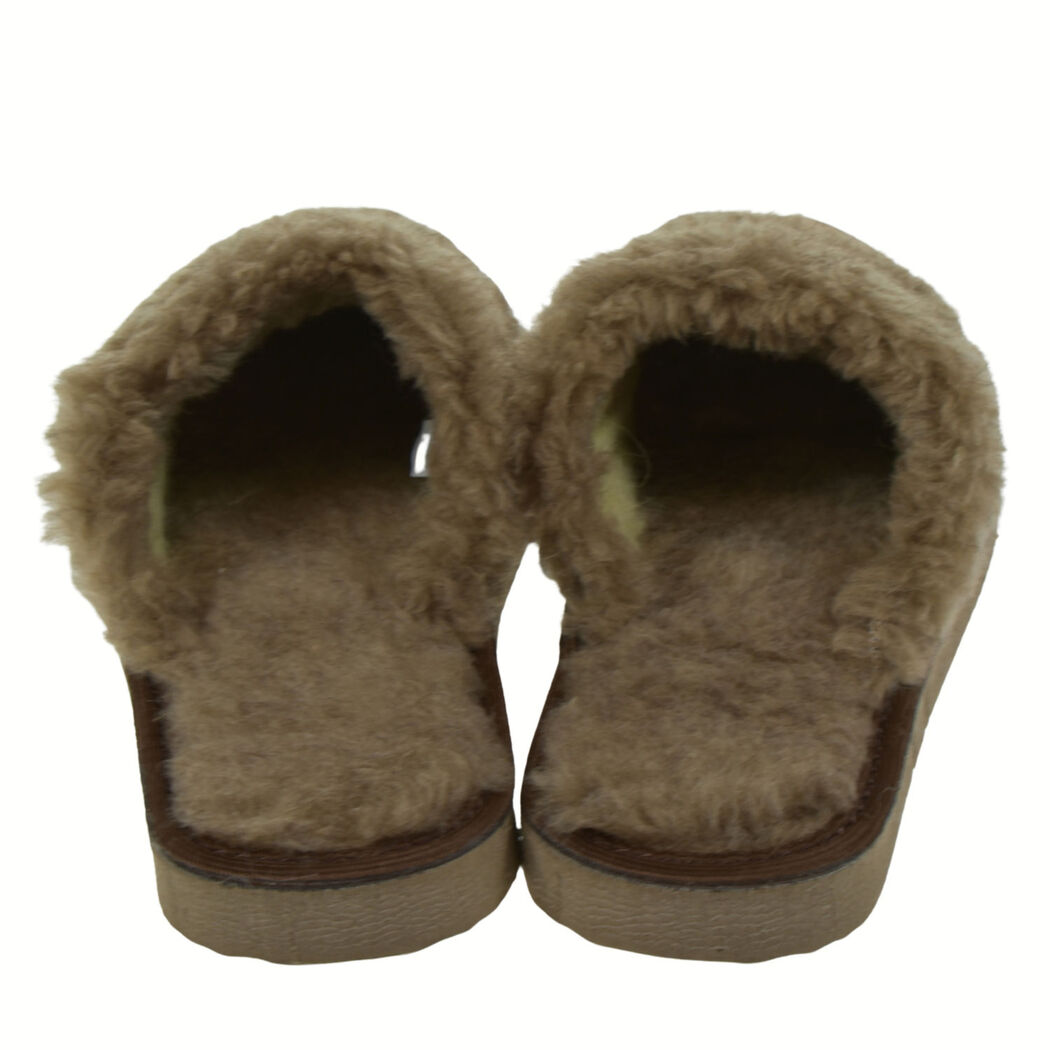 JOHN-C Dámske kožené semišové papuče s výšivkou ELESSE