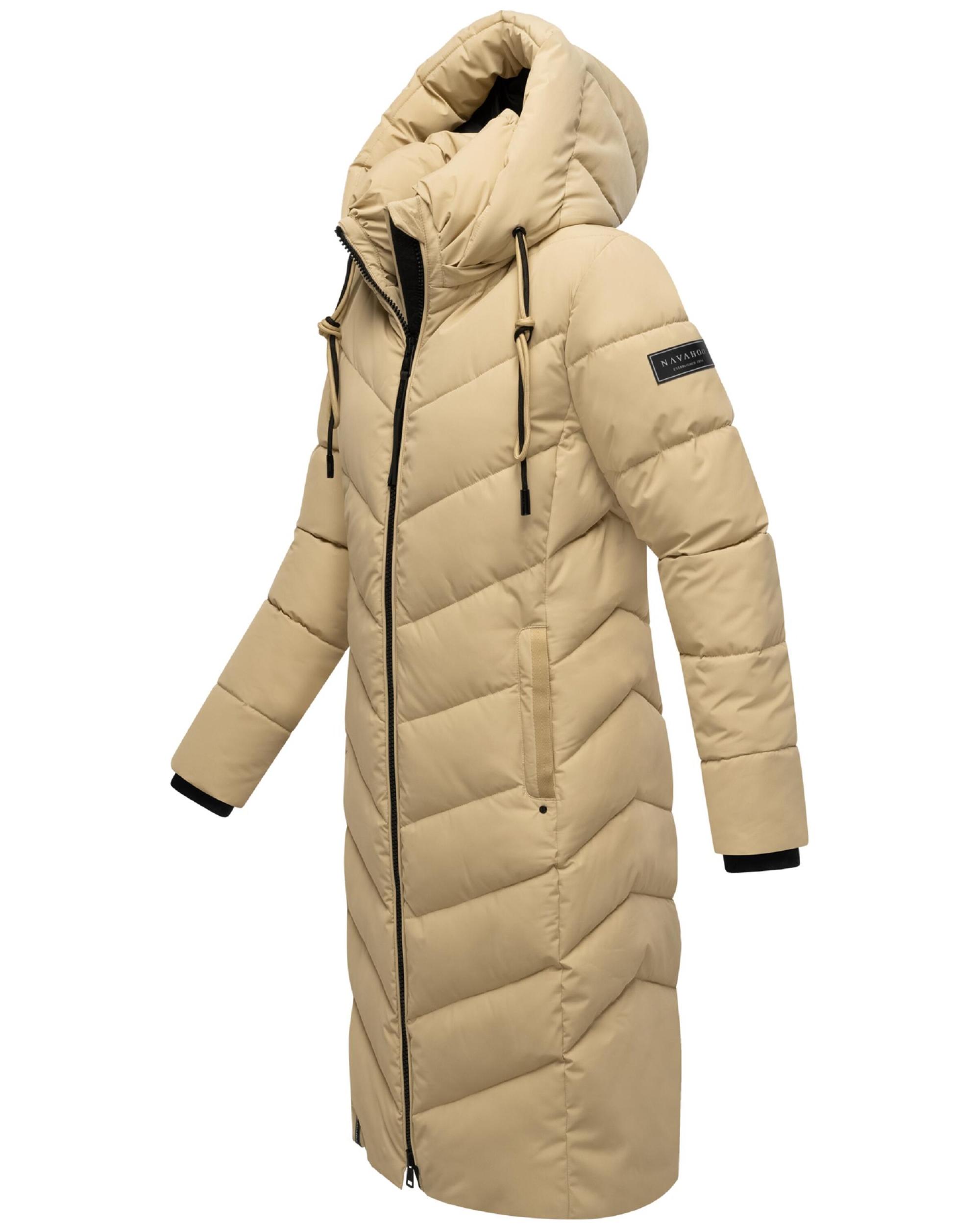 NAVAHOO Zimný kabát 'Sahnekatzii XIV' piesková