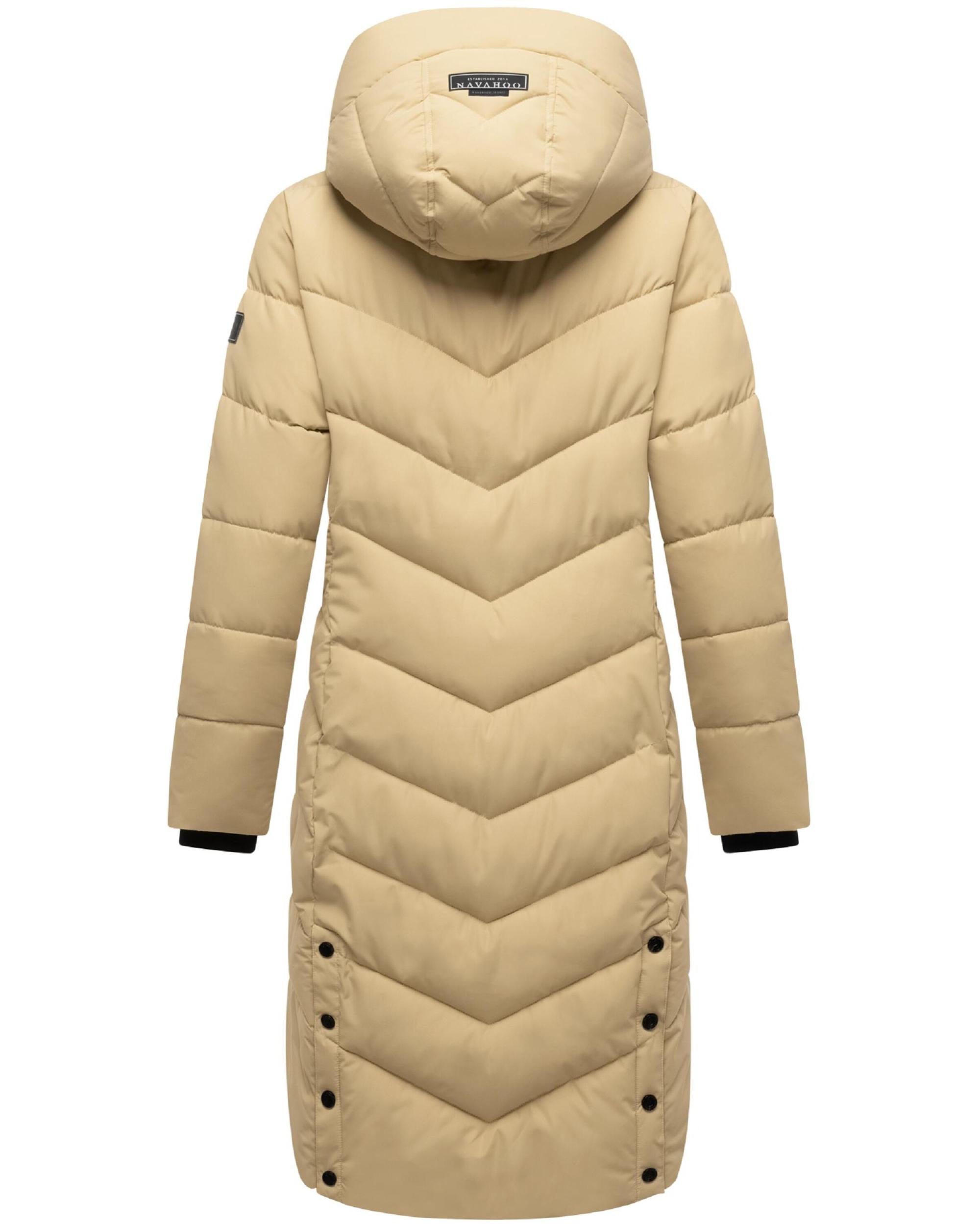 NAVAHOO Zimný kabát 'Sahnekatzii XIV' piesková