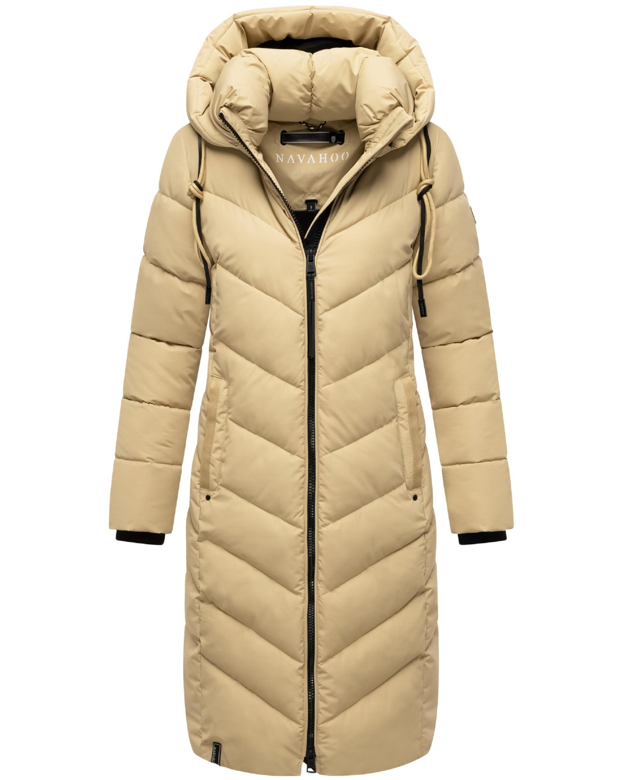 NAVAHOO Zimný kabát 'Sahnekatzii XIV' piesková