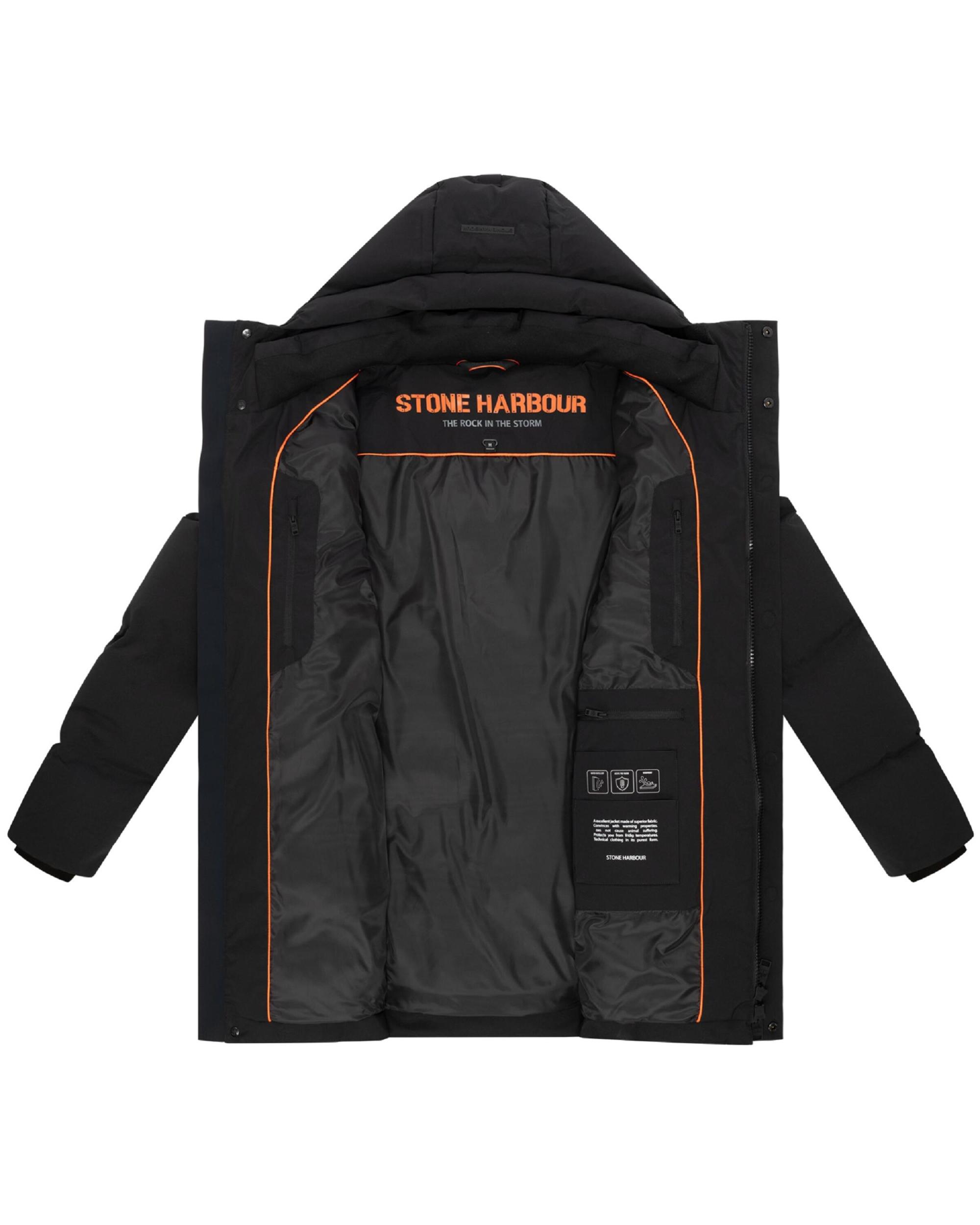 STONE HARBOUR Zimný kabát 'Darianoo XX' čierna