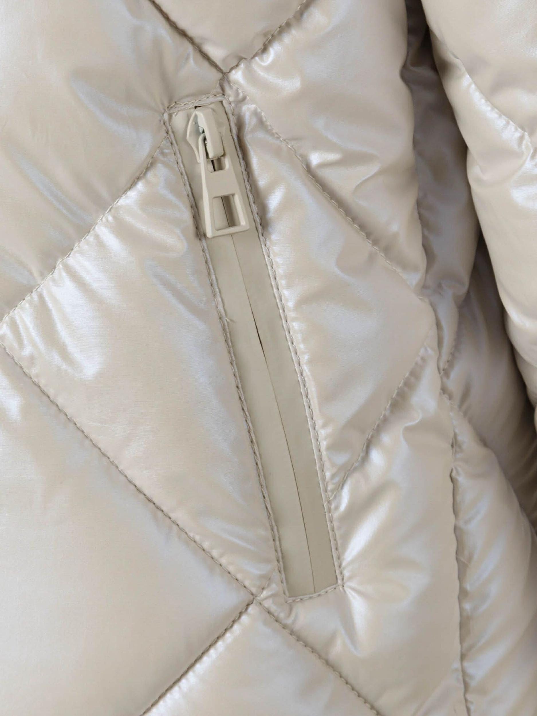 MINOTI Prechodná bunda perlovo biela