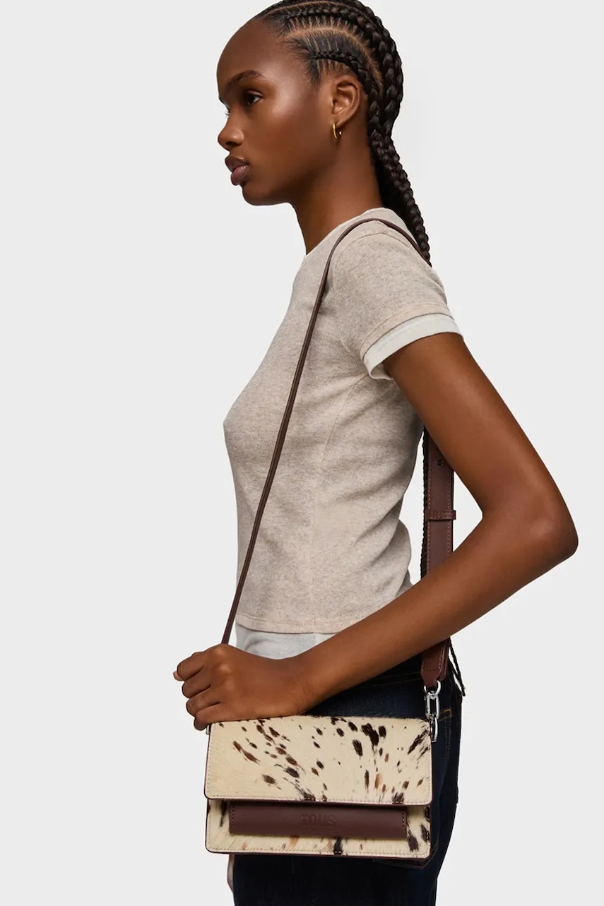 Kožená kabelka Tous AUDREE