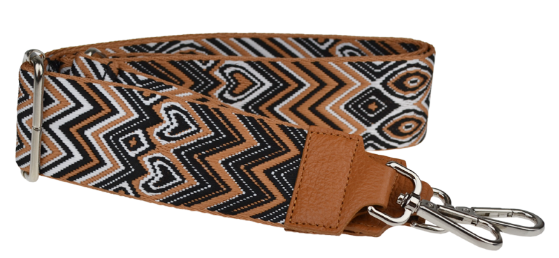 Biela kožená talianska crossbody kabelka Prisca Bianca s prídavným pruhom X NovaKabelka.sk