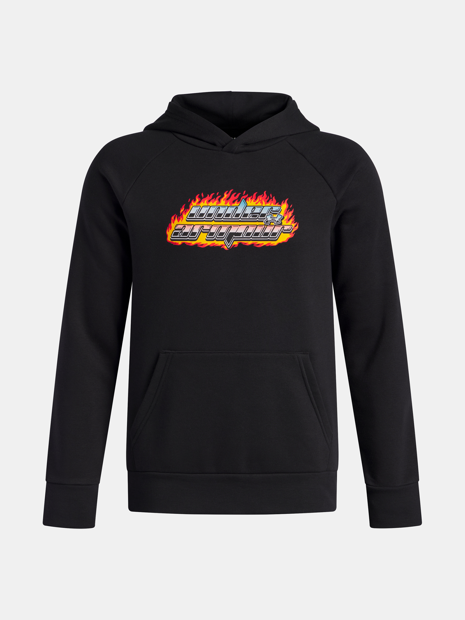 Under Armour UA Rival Flc Flamin Wdmrk HD-BLK Boys' Sweatshirt - Boys