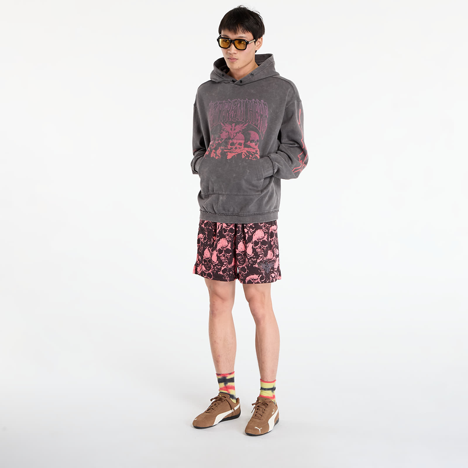 Mikina Puma LaMelo World Tour-nament Hoodie Dusky Gray L