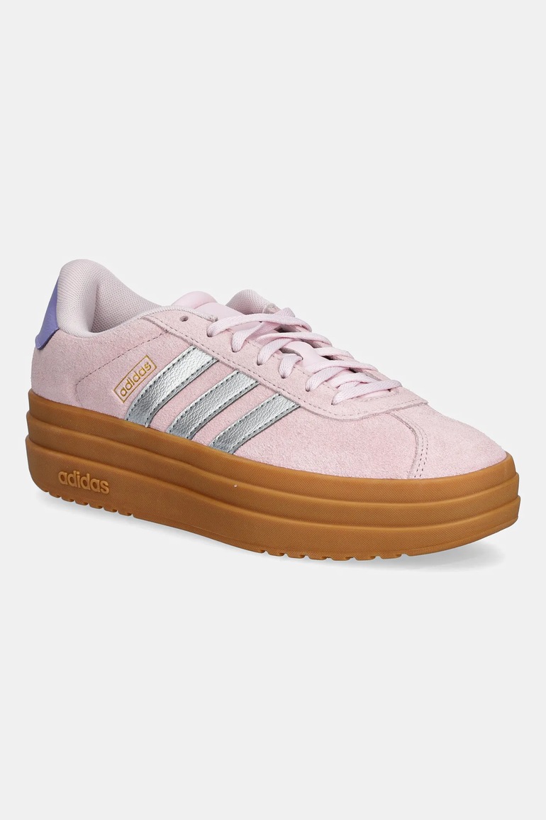 Semišové tenisky adidas VL COURT BOLD