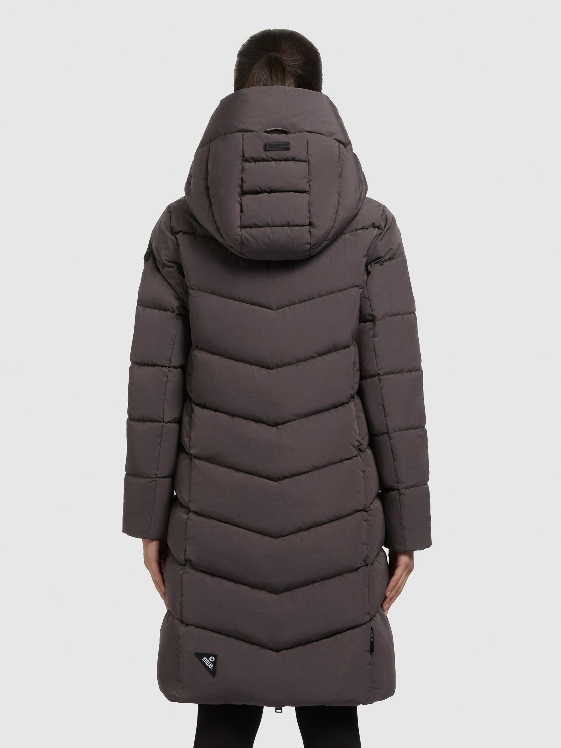 khujo Zimný kabát 'Mikia3' farby bahna